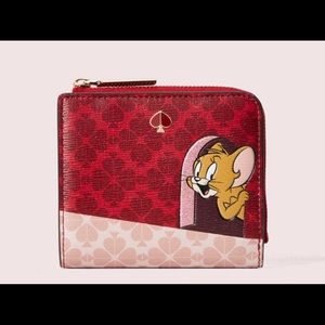 Kate Spade Red Tom and Jerry Wallet